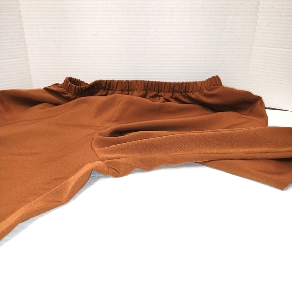 QuverThreads pants tan elastic waist band Size: H4 - Picture 3 of 5